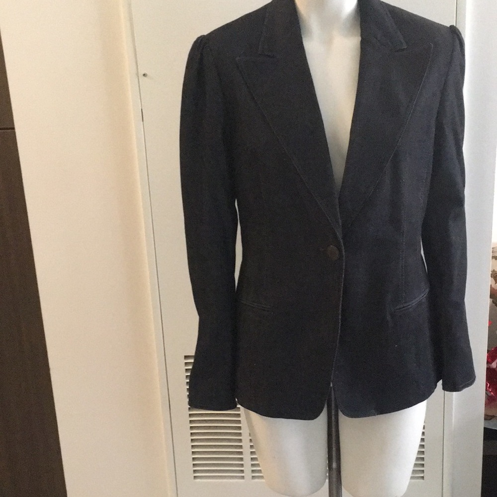 Denim blazer